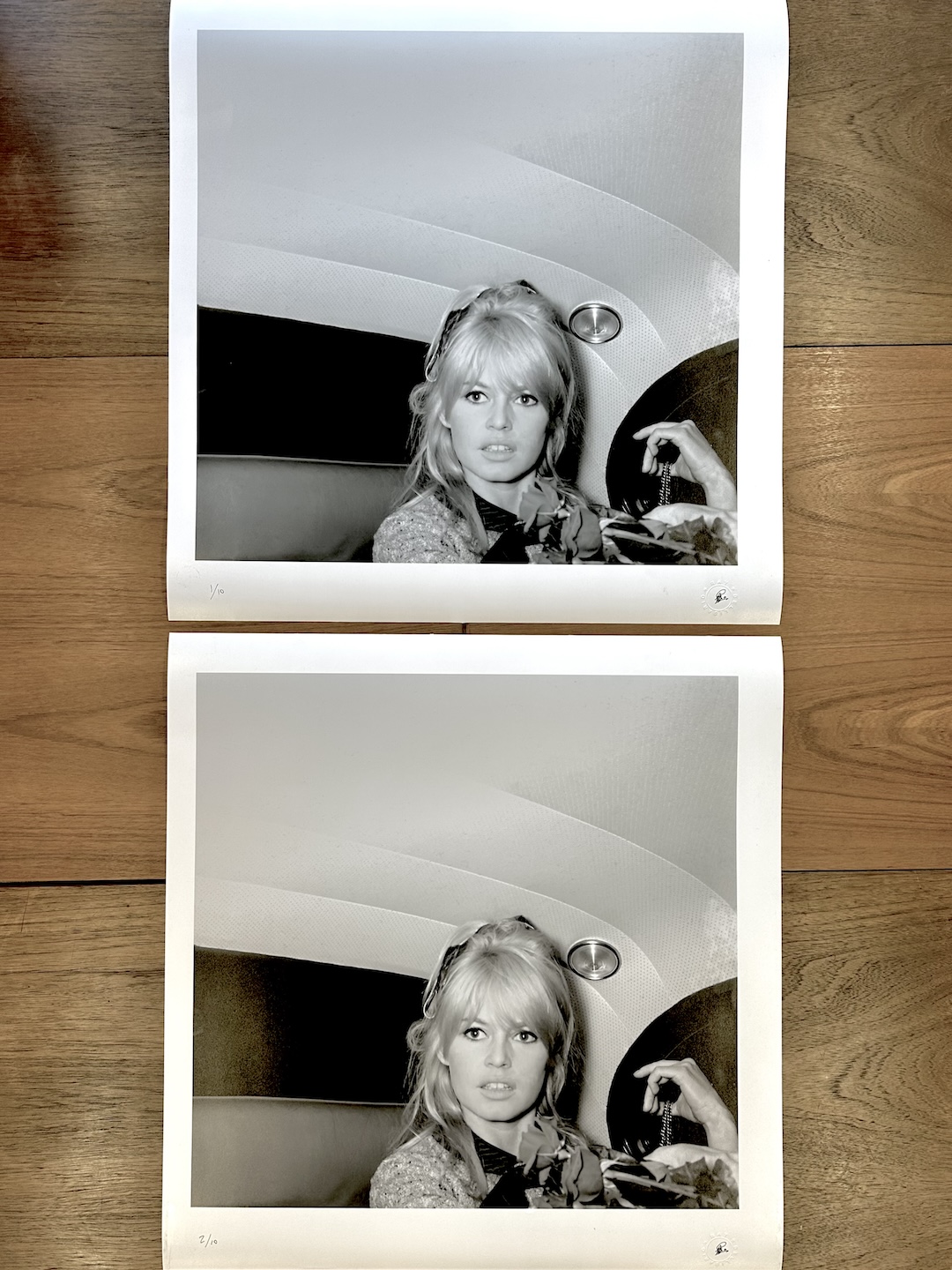 Ray Bellisario, 'Bridget Bardot', numbers 1 and 2 from an edition of 10.